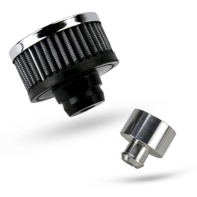 Metco Motorsports - Metco MS MBR0016 Valve Cover Breather for Standard 3/4" PCV Grommet Opening