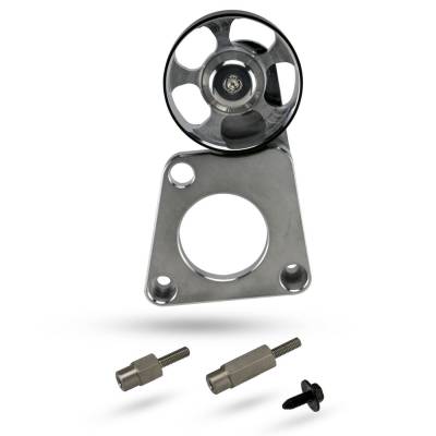 Metco Motorsports - Metco MS MLI-100D Auxiliary Idler Bracket w/100mm Pulley 99-04 Lightning