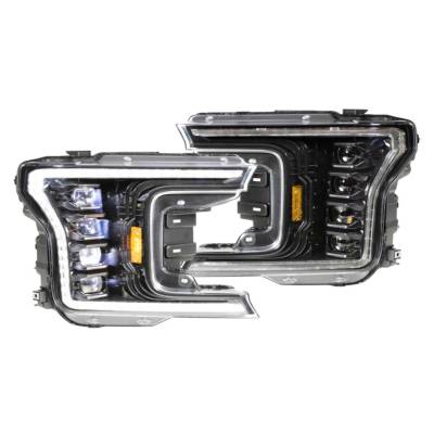 Morimoto - Morimoto LF501.2-ASM XB LED Headlight w/White DRL for 18-20 Ford F150