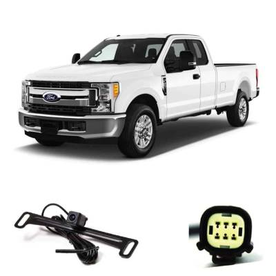 Brandmotion - Brandmotion 9002-7452 Dual Mount Camera w/Tailgate Harness for 17-21 Ford SD