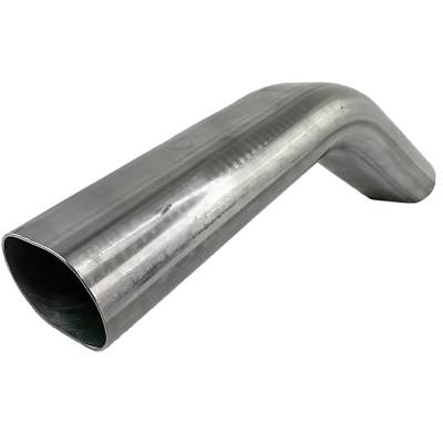 Granatelli Motor Sports - Granatelli Motorsports 313538 3" Oval Exhaust Tubing Vertical Radius