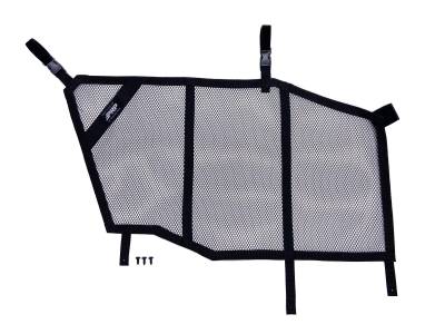 PRP - PRP W35 Front Mesh Window Net Kit Black for Kawasaki KRX/KRX4