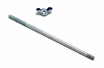 Trans-Dapt Performance - Trans-Dapt Performance 2175 6" Air Cleaner Stud & Stamped Wing Nut 1/4" -20