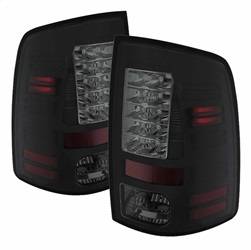 Spyder Auto - Spyder Auto 5078124 Black LED Taillights/Smoke for Dodge RAM Trucks