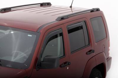 Auto Ventshade AVS - Auto VentShade 194964 Ventvisor In-Channel Deflector 4Pc for 08-12 Liberty