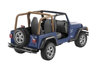 Bestop - Bestop 80020-37 Sport Bar Pad & Cover Set Spice for 97-02 Jeep Wrangler TJ