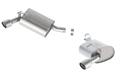 Borla - Borla 11776 S-Type Axle-Back Exhaust Single Split RR Exit 10-13 Camaro LS 3.6L