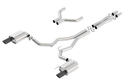 Borla - Borla Exhaust 140629BC S-Type Cat-Back System for 15-17 Ford Mustang