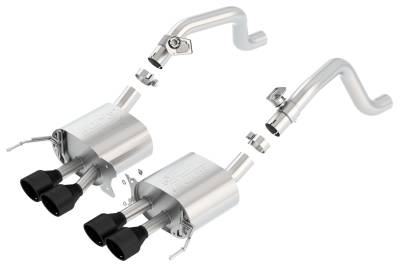 Borla - Borla Exhaust 11863CB ATAK Axle-Back System for 14-19 Corvette