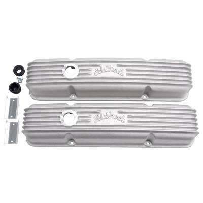 Edelbrock - Edelbrock 41439 Classic Series Valve Cover for 59-86 Chevy 262-400 V8