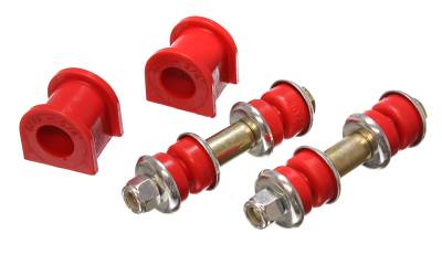 Energy Suspension - Energy Suspension 4.5139R Front Sway Bar Bushing Set Red for Ford & Mazda