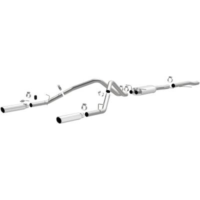 MagnaFlow Exhaust Products - MagnaFlow 15565 Street Series Stainless Cat-Back System Straight-Through