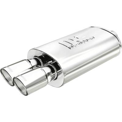MagnaFlow Exhaust Products - MagnaFlow 14862 Straight-Through Muffler 2.25"/3" Center/Dual 5x14x8 Body