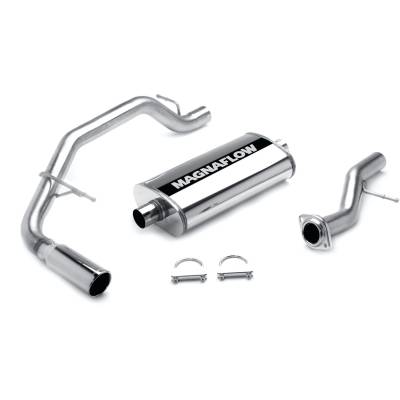 MagnaFlow Exhaust Products - MagnaFlow 15666 Street Series Stainless Cat-Back Straight-Through System