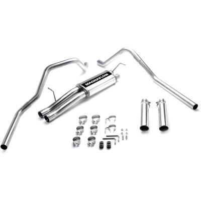 MagnaFlow Exhaust Products - MagnaFlow 15829 Street Series Straight-Through Stainless Cat-Back System