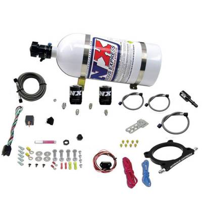 Nitrous Express - Nitrous Express 20951-10 5.0 COYOTE Hi-OUTPUT PLATE SYSTEM 50-250HP 10LB Bottle