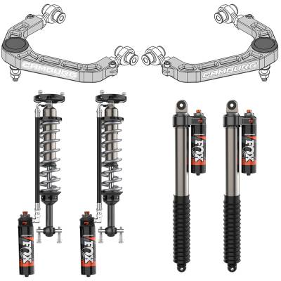 Camburg - Camburg CAM-110275-K FOX 2.5 Kinetik Performance Lift Kit 21-24 Ford F150 4WD