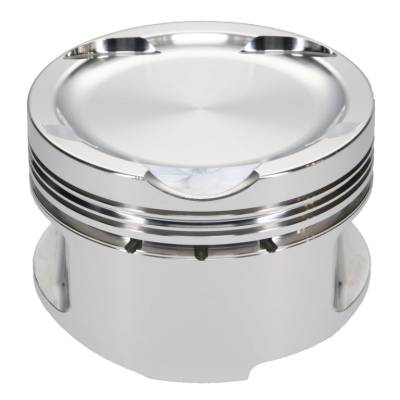 JE Pistons - JE Pistons 242880 Piston Set 2618 Flat Top 3.189 Bore 1.286 CD .787 Pin 4Pc
