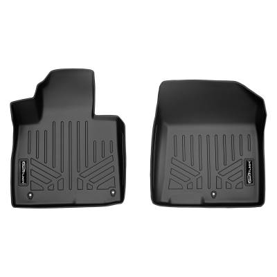 SMARTLINER - SMARTLINER SA0411 Front BLACK Floor Liners for Hyundai Santa Fe