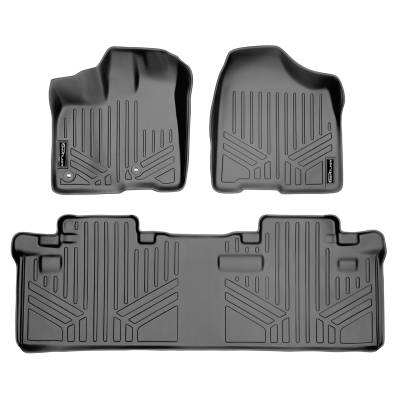 SMARTLINER - Smartliner SA2128/B2083 Gray Front/Rear Floor Liners for Toyota Sienna