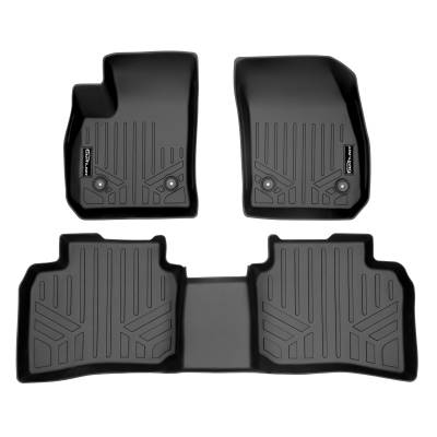 SMARTLINER - SMARTLINER SA0419/B0419 Front/Rear BLACK Floor Liners Cadillac XT4