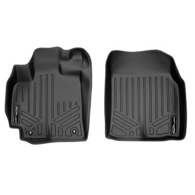 SMARTLINER - SMARTLINER SA0012 Front BLACK Floor Liners for Toyota Corolla
