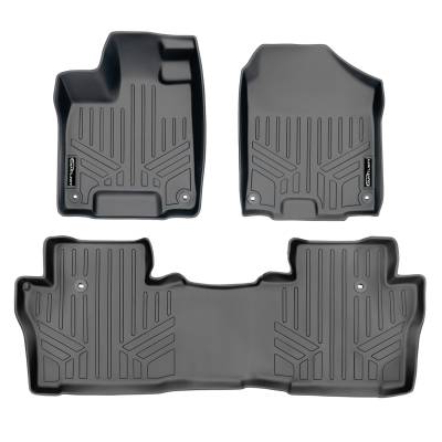 SMARTLINER - SMARTLINER SA2200/B2200 Gray Front/Rear Floor Liners Honda Pilot