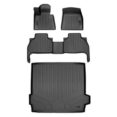 SMARTLINER - Smartliner SA0420/B0420/D0420 Front/Rear BlackFloor Liners for BMW X5
