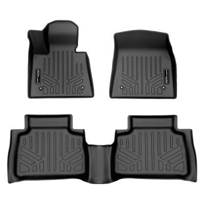 SMARTLINER - Smartliner SA0420/B0497 Front/Rear BlackFloor Liners for BMW X6