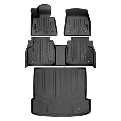 SMARTLINER - Smartliner SA0420/B0707/D0497 Front/Rear BlackFloor Liners for BMW XM