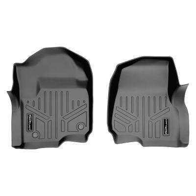 SMARTLINER - SMARTLINER SA2246 Gray Front Floor Liners Super Duty Ext/Crew
