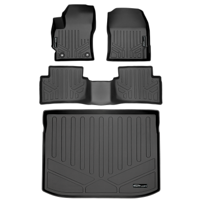 SMARTLINER - SMARTLINER SA0424/B0425/D0425 Front/Rear BLACK Floor Liners for Corolla GR