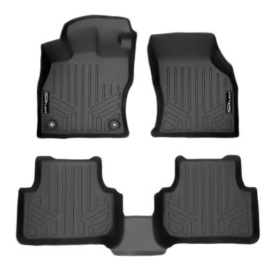 SMARTLINER - SMARTLINER SA0429/B0429 Front/Rear BLACK Floor Liners for VW Jetta