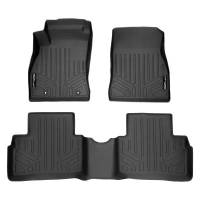 SMARTLINER - SMARTLINER SA0432/B0432 Front/Rear BLACK Floor Liners for Nissan Juke