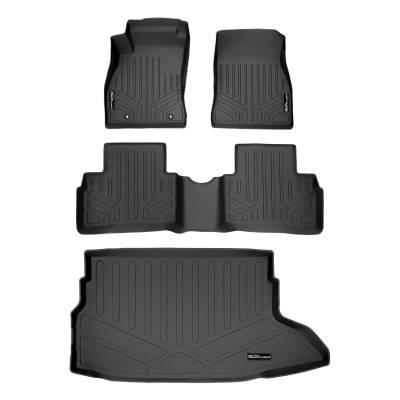 SMARTLINER - SMARTLINER SA0432/B0432/D0432 Front/Rear BLACK Floor Liners for Nissan Juke