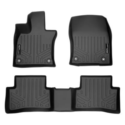 SMARTLINER - SMARTLINER SA0441/B0441 Front/Rear BLACK Floor Liners for Lexus UX