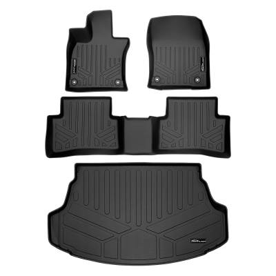 SMARTLINER - SMARTLINER SA0441/B0441/D0656 Front/Rear BLACK Floor Liners for Lexus UX