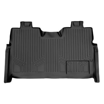 SMARTLINER - SMARTLINER SB0028 2nd Row BLACK Floor Liners Ford F150 Crew