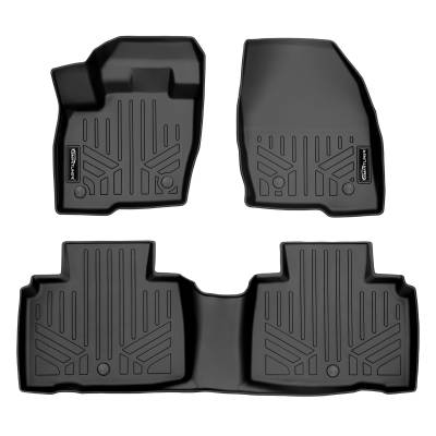 SMARTLINER - SMARTLINER SA0446/B0446 Front/Rear BLACK Floor Liners Lincoln MKX