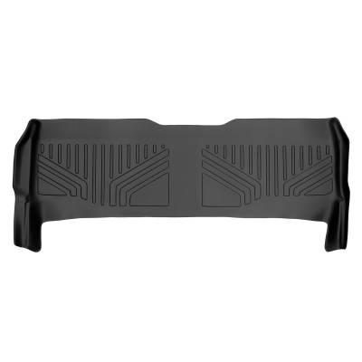 SMARTLINER - SMARTLINER SB0042 2nd Row BLACK Floor Liners Super Duty Crew