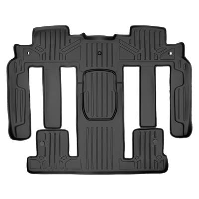 SMARTLINER - SMARTLINER SB0044 2nd Row BLACK Floor Liners Traverse/Acadia
