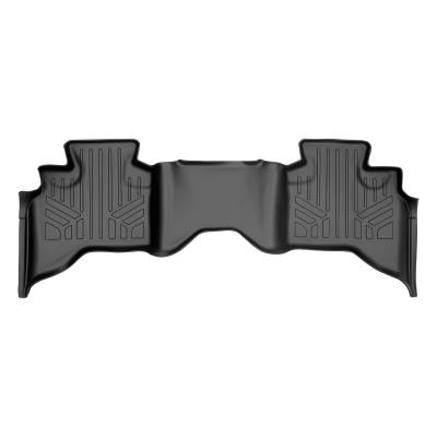 SMARTLINER - SMARTLINER SB0048 2nd Row BLACK Floor Liners for RAM Quad
