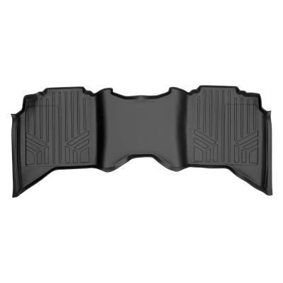SMARTLINER - SMARTLINER SB0047 2nd Row BLACK Floor Liners for RAM Crew