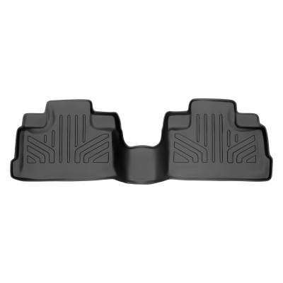 SMARTLINER - SMARTLINER SB0073 2nd Row BLACK Floor Liners for Wrangler JK 4DR