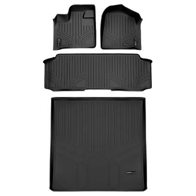 SMARTLINER - SMARTLINER SA0046/B0220/D0181 Front/Rear Floor Liners for Grand Caravan/TC