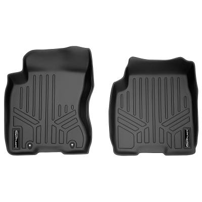 SMARTLINER - SMARTLINER SA0050 Front BLACK Floor Liners for Nissan Rogue