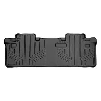 SMARTLINER - SMARTLINER SB0083 2nd Row BLACK Floor Liners for Toyota Sienna