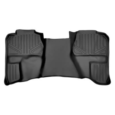 SMARTLINER - SMARTLINER SB0097 2nd Row BLACK Floor Liners Silverado/Sierra Ext