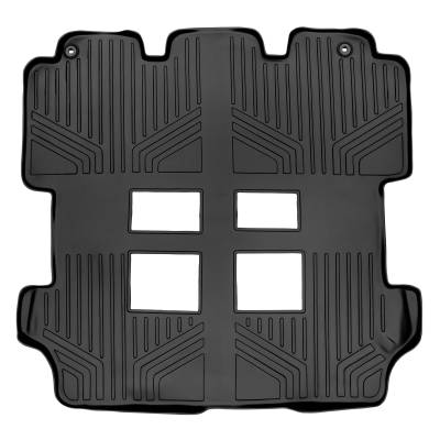SMARTLINER - SMARTLINER SB0103 2nd Row BLACK Floor Liners Honda Odyssey