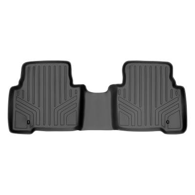 SMARTLINER - SMARTLINER SB0114 2nd Row BLACK Floor Liners for Hyundai Santa Fe